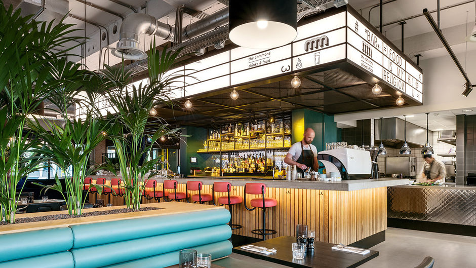 The Social Hub Amsterdam West Restaurant