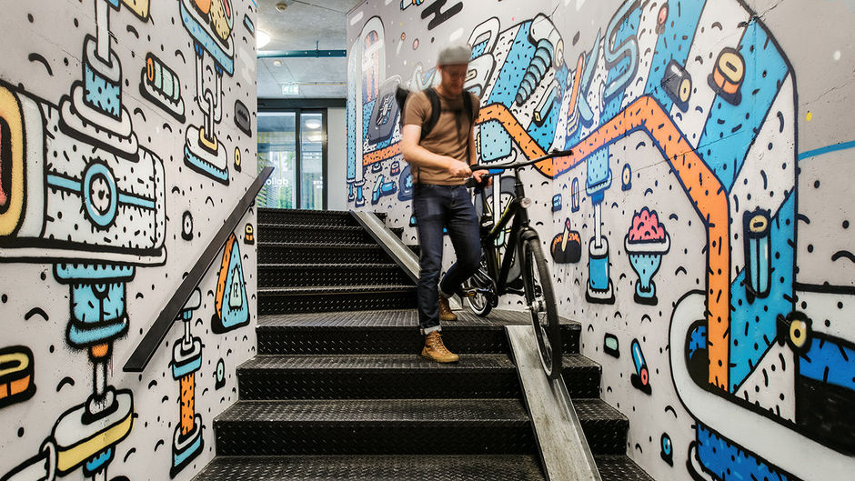 The Social Hub Amsterdam West Lobby