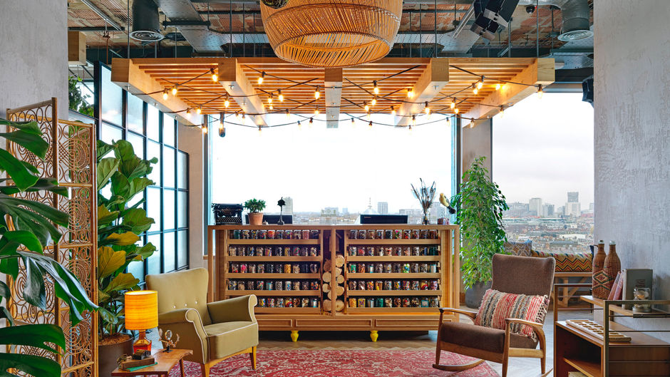 Treehouse Hotel London Lobby