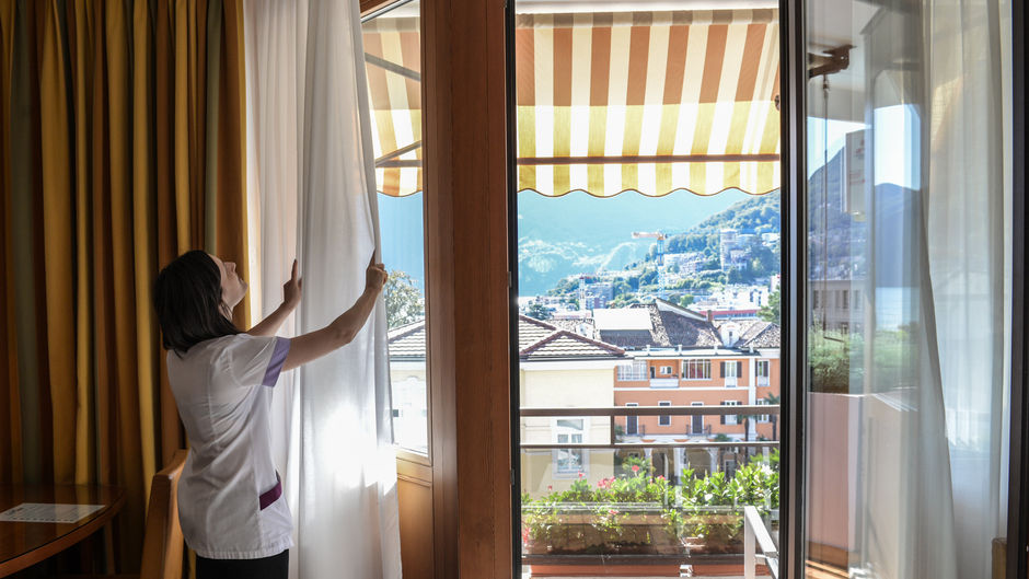 Delfino Hotel Room