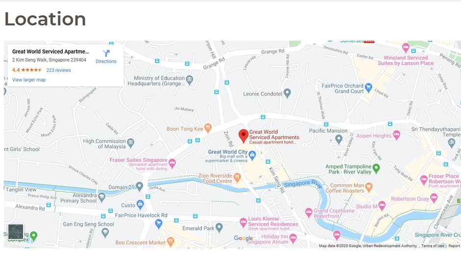 Great World Serviced Apartments Other