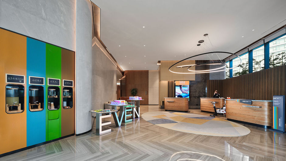 EVEN Hotels Nanjing Yangtze River Lobby