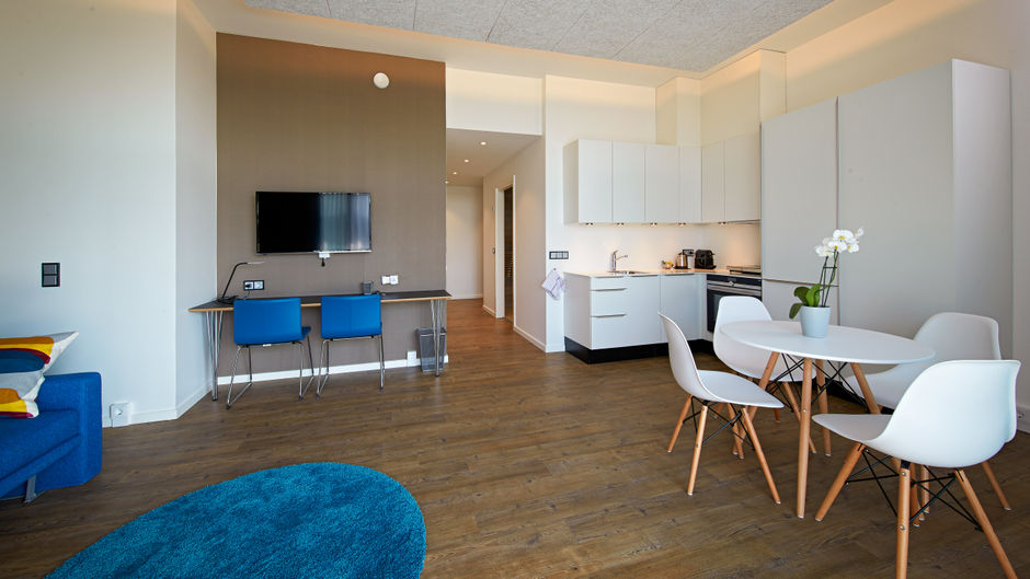Living Suites Naerum, Copenhagen North Room