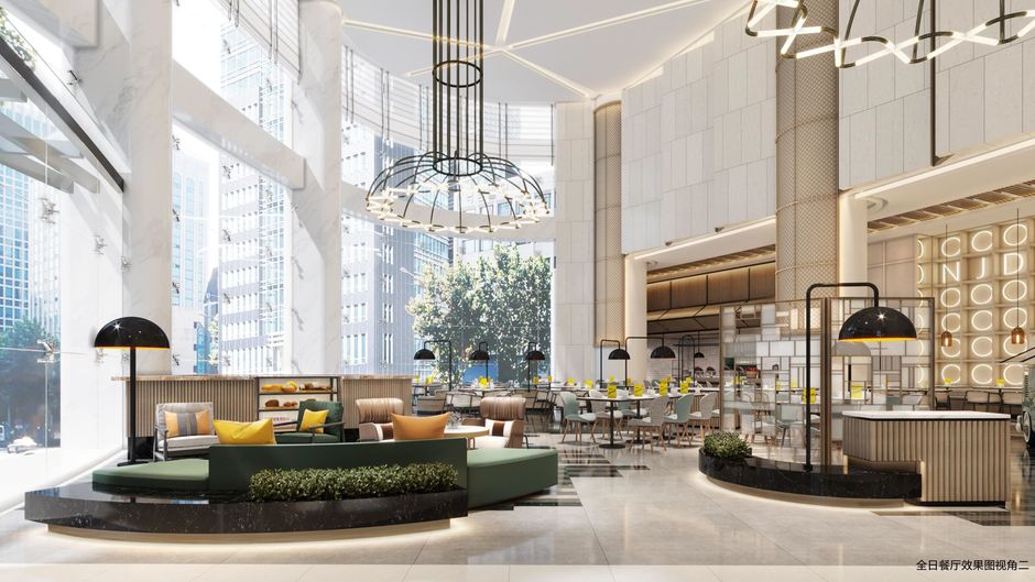 Holiday Inn Shanghai Nanjing Road Lobby