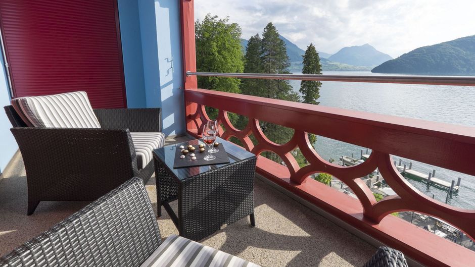 Vitznauerhof Hotel Room