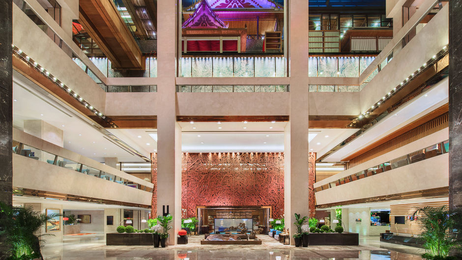 Crowne Plaza Hotel Sun Palace Beijing Lobby