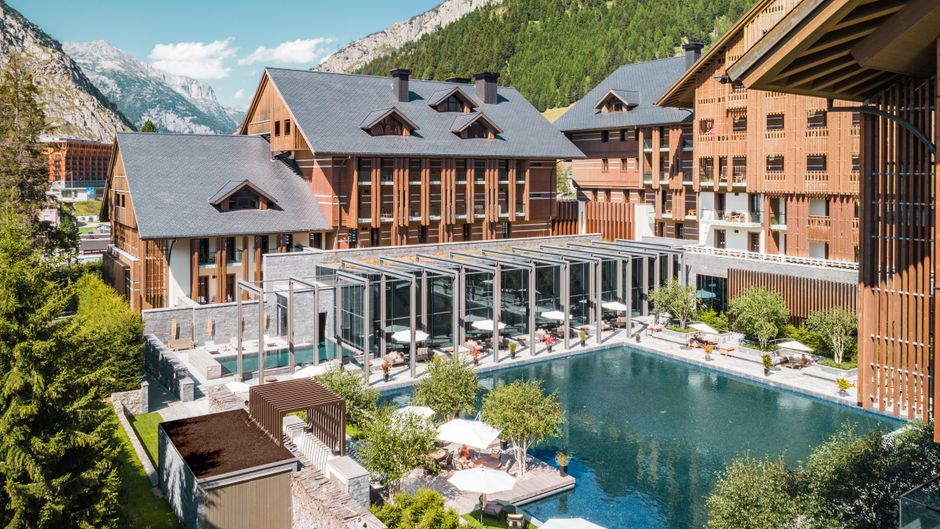 The Chedi Andermatt Exterior