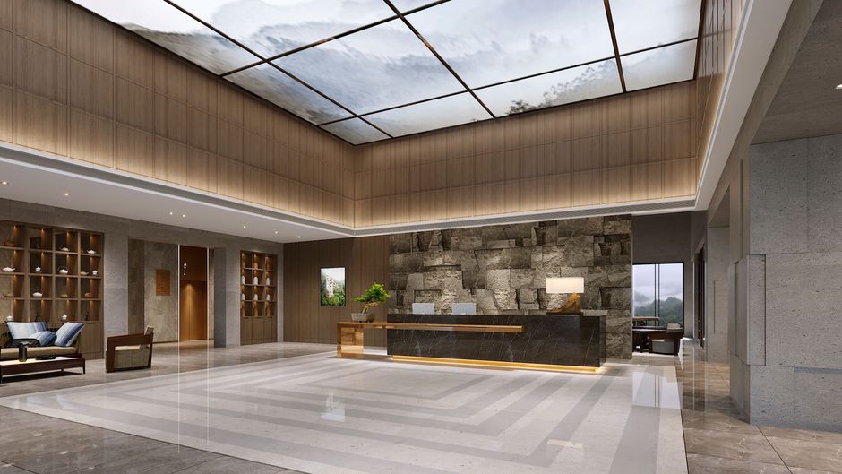 Holiday Inn Resort Mengding Mountain Lobby