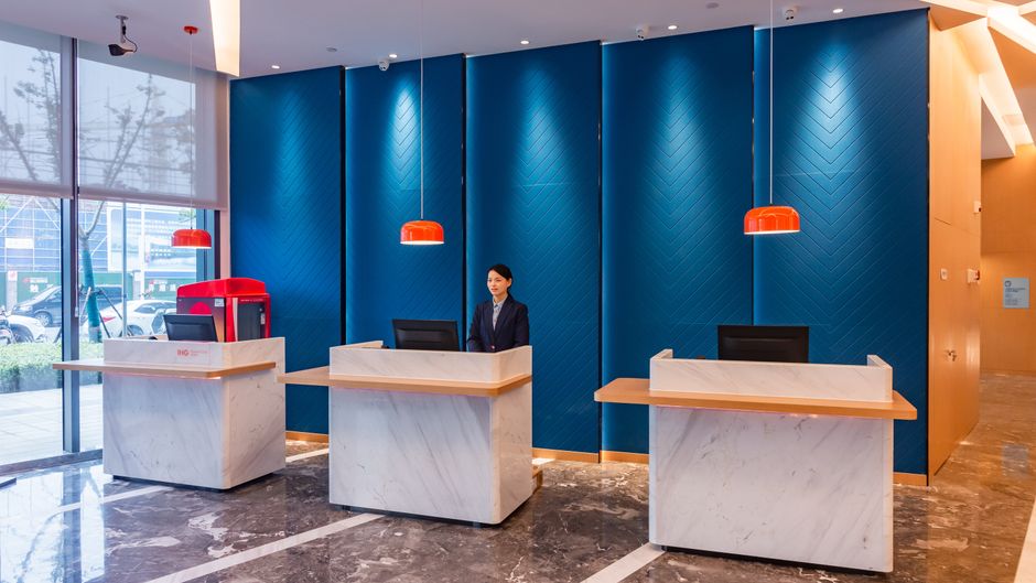 Holiday Inn Express Jiangbei Yushan Lobby