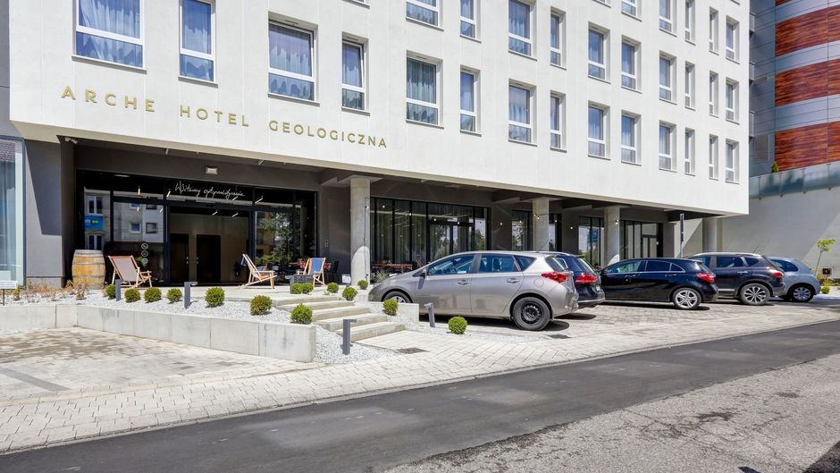 Arche Hotel Geologiczna Exterior