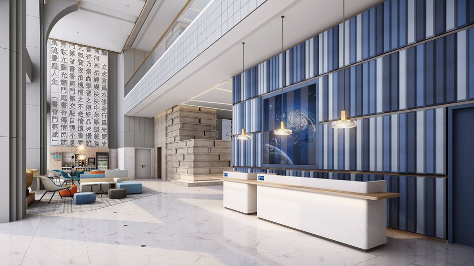 Holiday Inn Express North Station Lobby