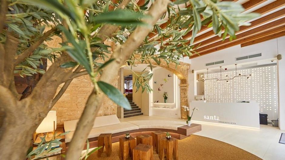 Santa Clara Urban Hotel & Spa Lobby