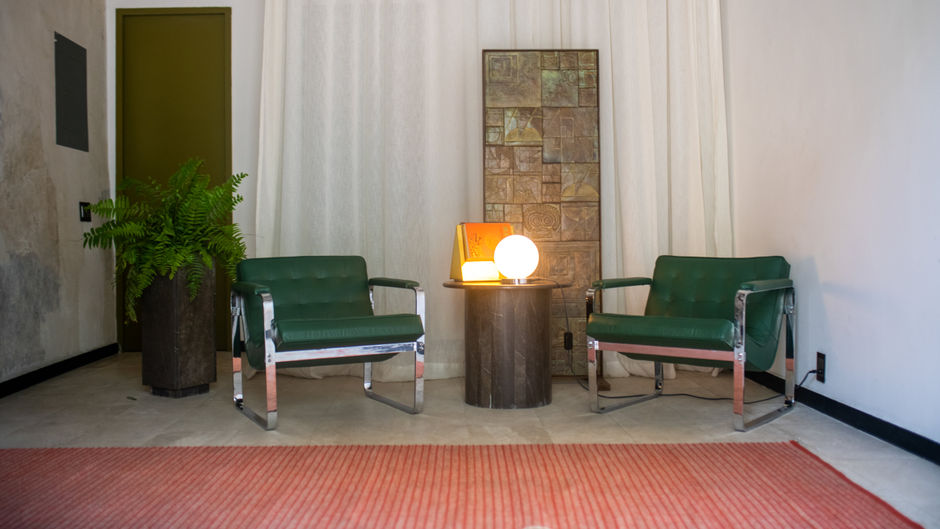 Pug Seal Oaxaca Lobby