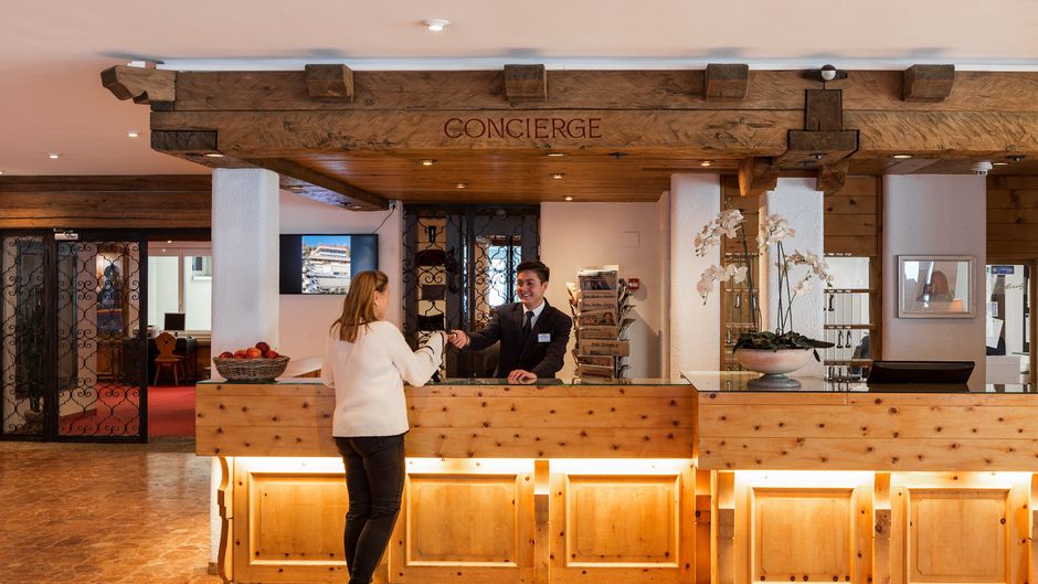 Hotel Europa St Moritz Lobby