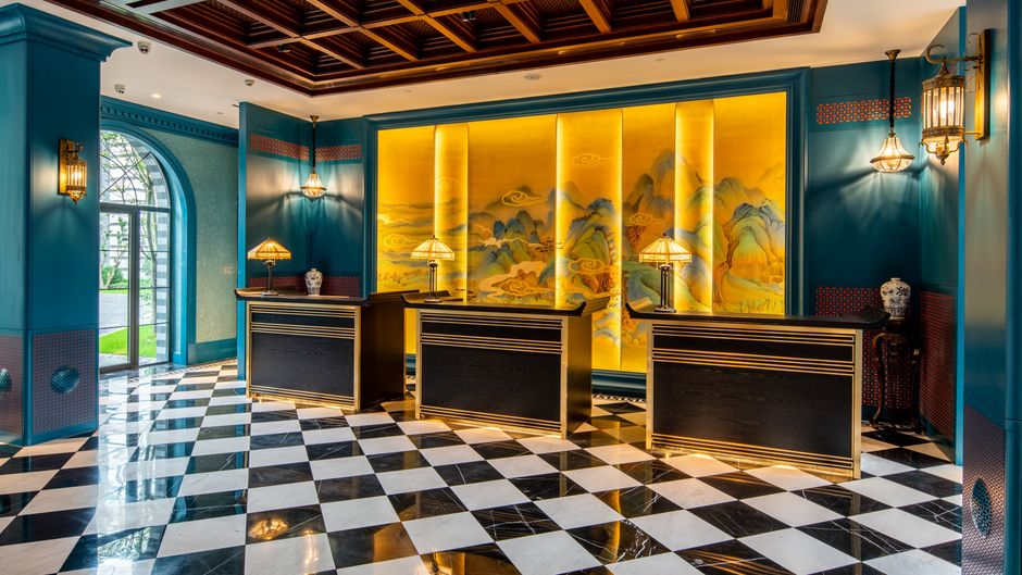 Hotel Indigo Heilong Lake Lobby
