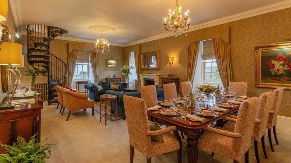 Glenapp Castle Room