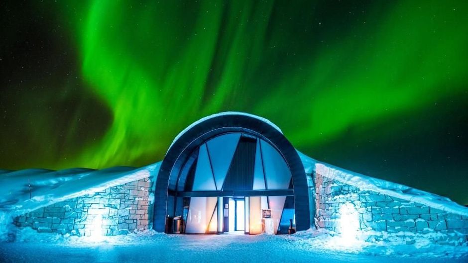 Ice Hotel Exterior