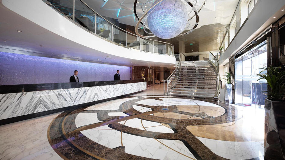 Sunborn Yacht Hotel Lobby