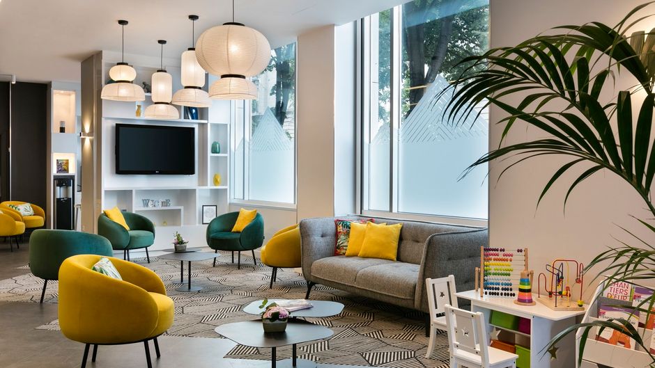 Citadines Place d'Italie Paris Lobby
