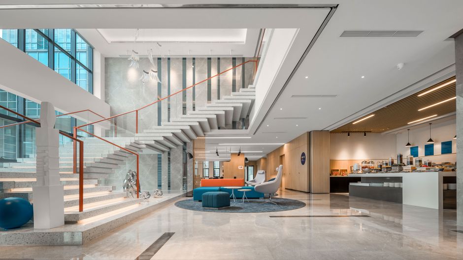 Holiday Inn Express Rongcheng S&T Park Lobby
