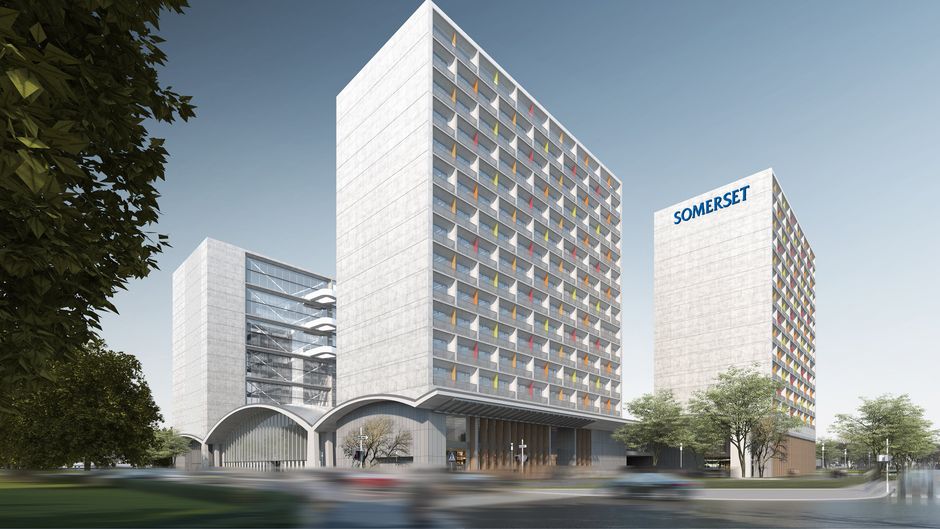 Somerset Daxing Beijing Exterior