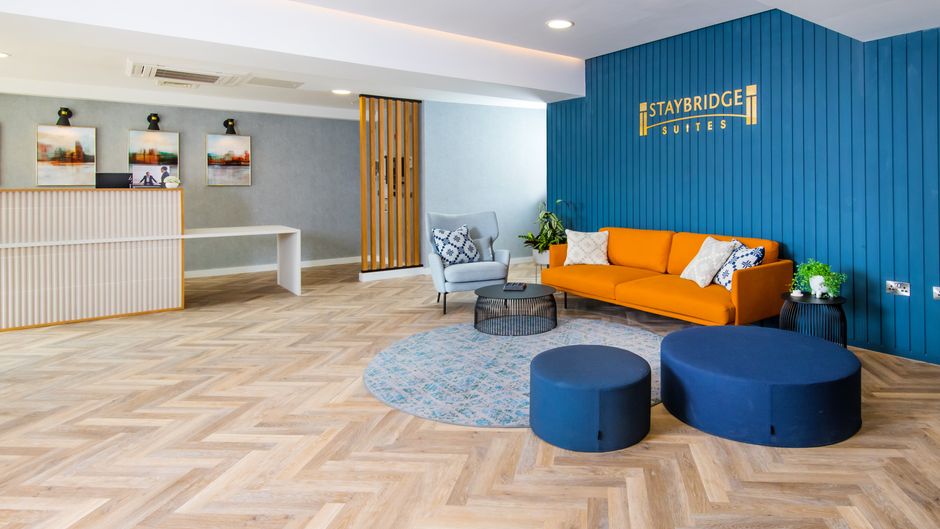 Staybridge Suites Cardiff Lobby