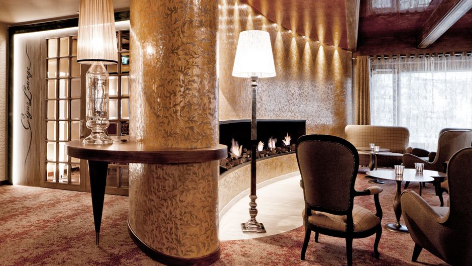 Tschuggen Grand Hotel Lobby