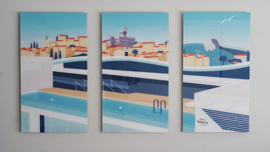 Hotel Indigo Cagnes-sur-Mer Lobby