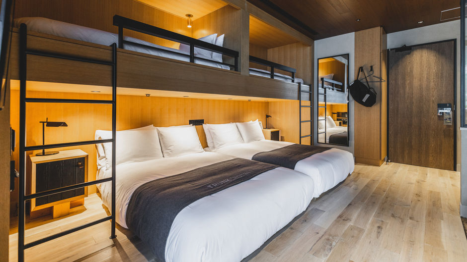 Trunk Hotel Room