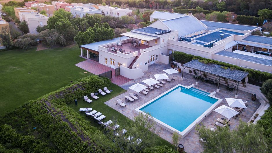 The Spier Hotel Pool
