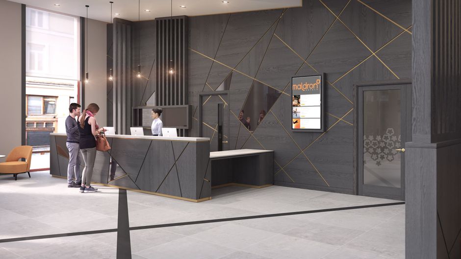 Maldron Hotel Manchester City Centre Lobby