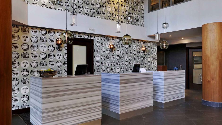 Sandman Signature Hotel Lobby
