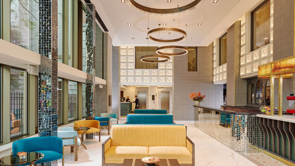 The Grafton Hotel Dublin Lobby