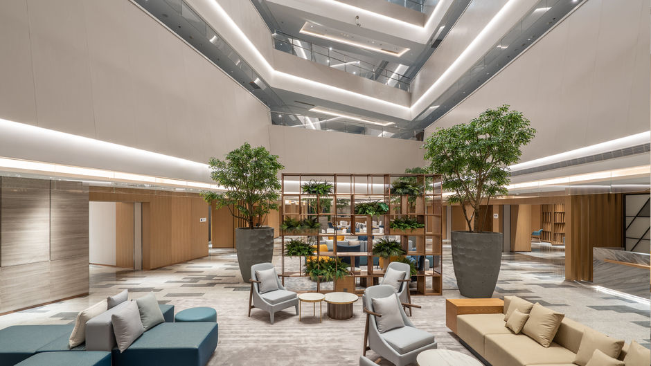 Holiday Inn Express Jining Cultural Cntr Lobby