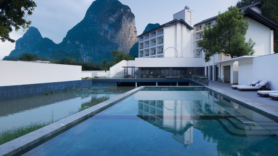 Yangshuo Luna Hotel Pool