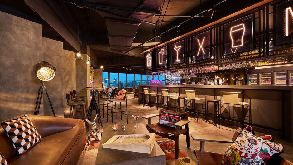 Moxy Shanghai Xuhui Lobby