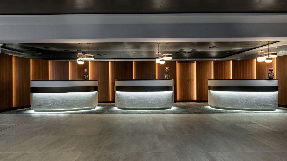 Frankfurt Airport Marriott Lobby