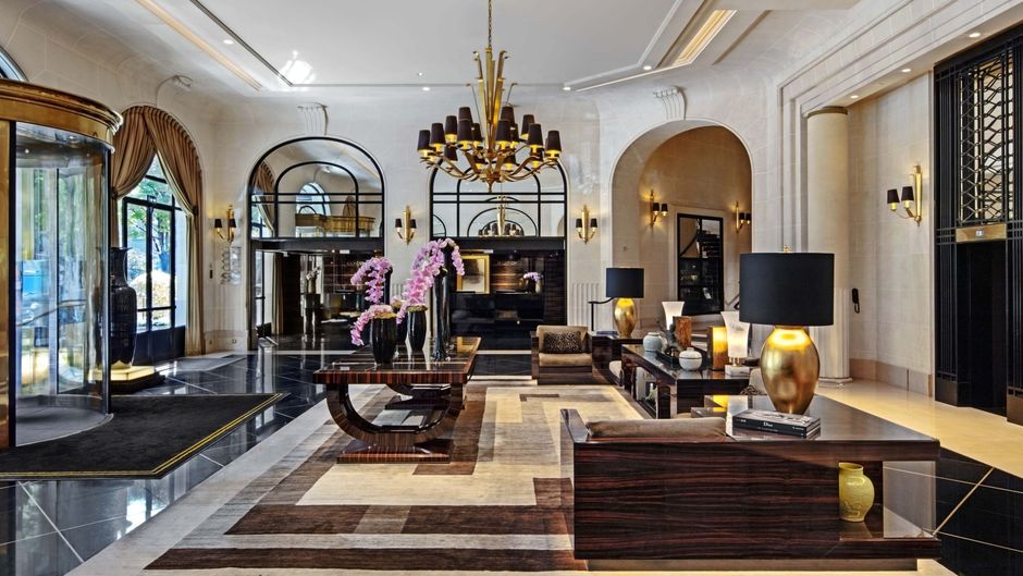 Prince de Galles, Luxury Collection Lobby