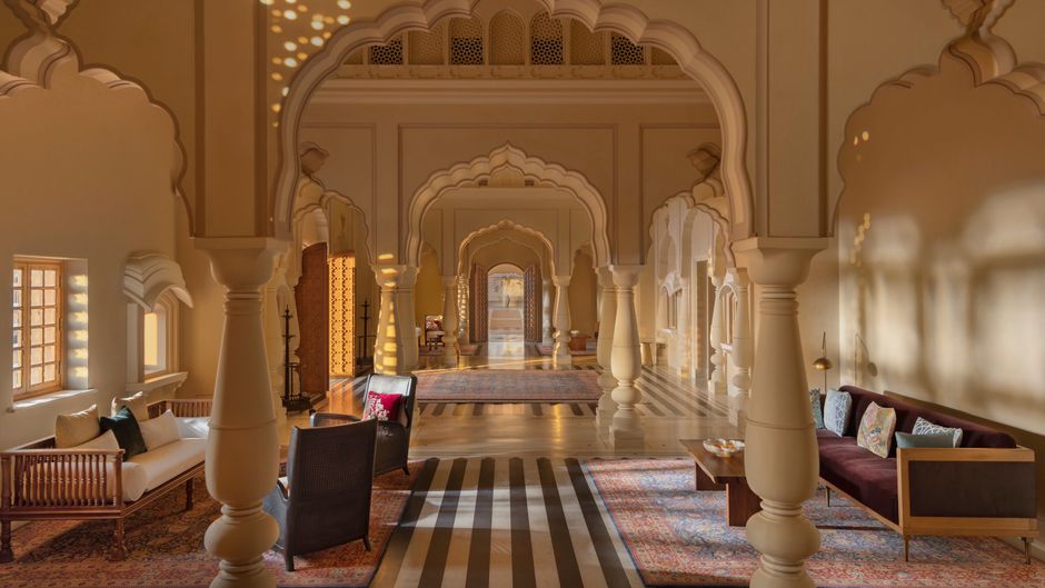 Six Senses Fort Barwara Lobby