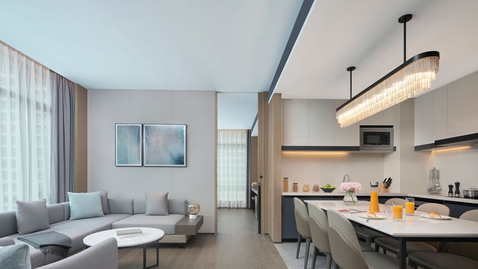 The Meixi Lake, Marriott Exec Apartments Room