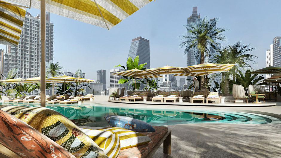 The Standard, Bangkok Mahanakhon Pool