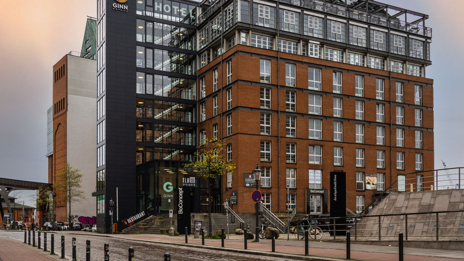 GINN Hotel Hamburg Elbspeicher Exterior