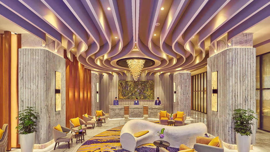 Vivanta Navi Mumbai, Turbhe Lobby