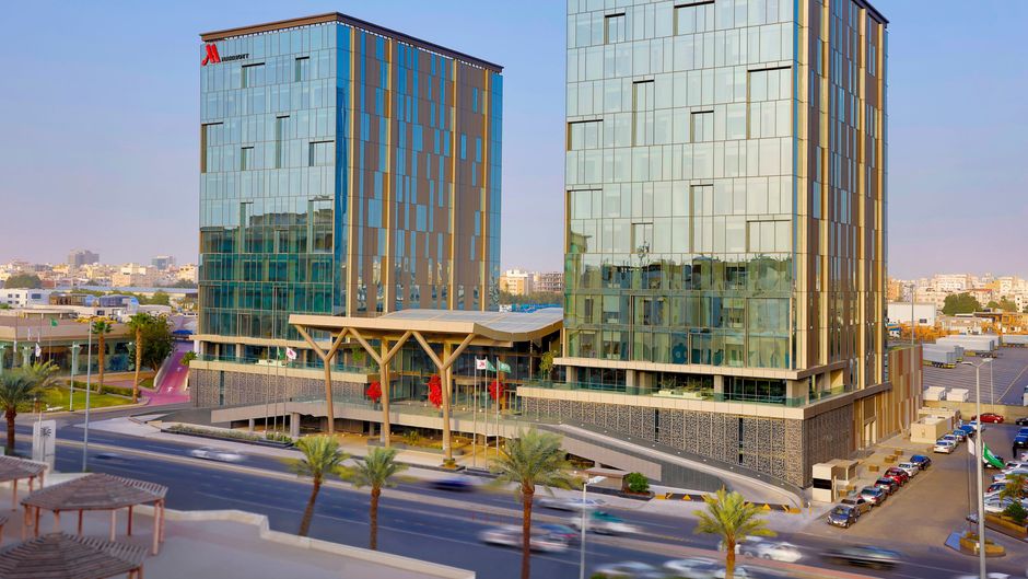 Jeddah Marriott Hotel Madinah Road Exterior