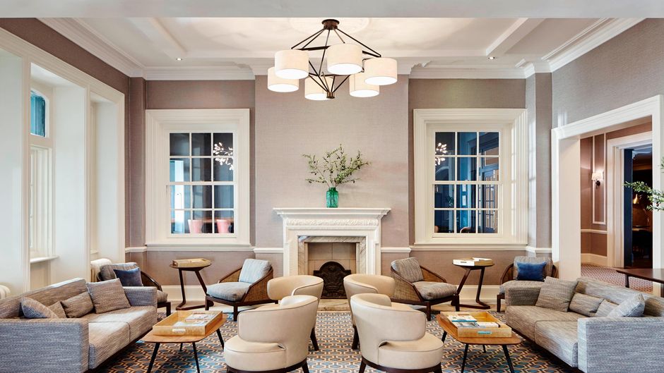 Bournemouth Highcliff Marriott Hotel Lobby
