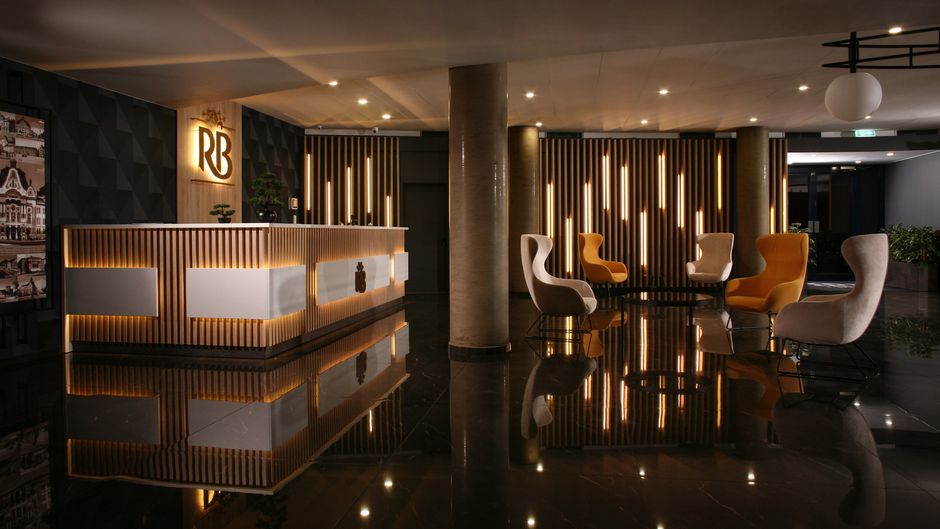 Reghina Blue Hotel Timisoara Lobby