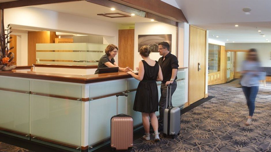 Plymouth International Lobby