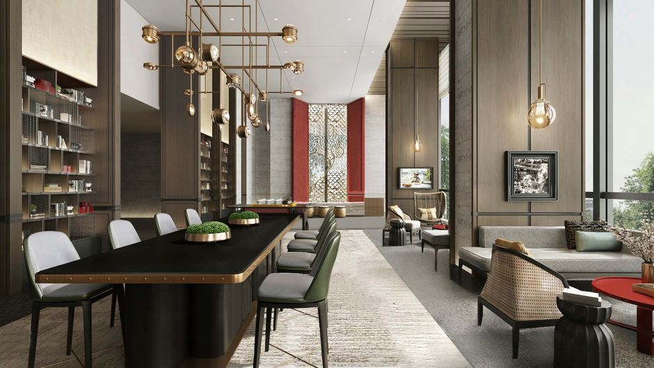 Ascott Qinhuang Chengdu Lobby