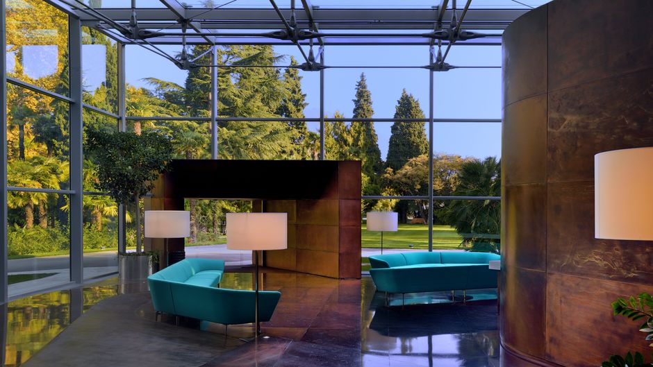 Lido Palace Hotel Lobby
