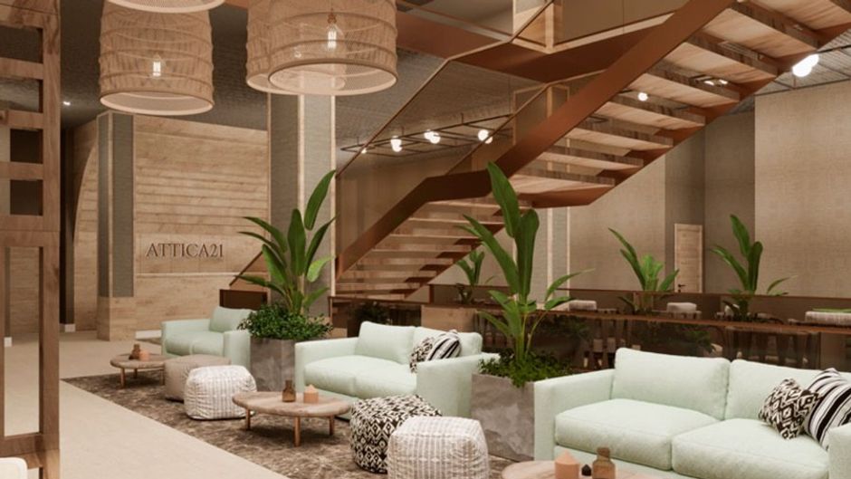 Attica 21 Vigo Hotel Lobby